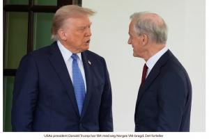 挪威媒体:特朗普向挪威首相祝贺挪威战胜巴西,并问候哈兰德配图